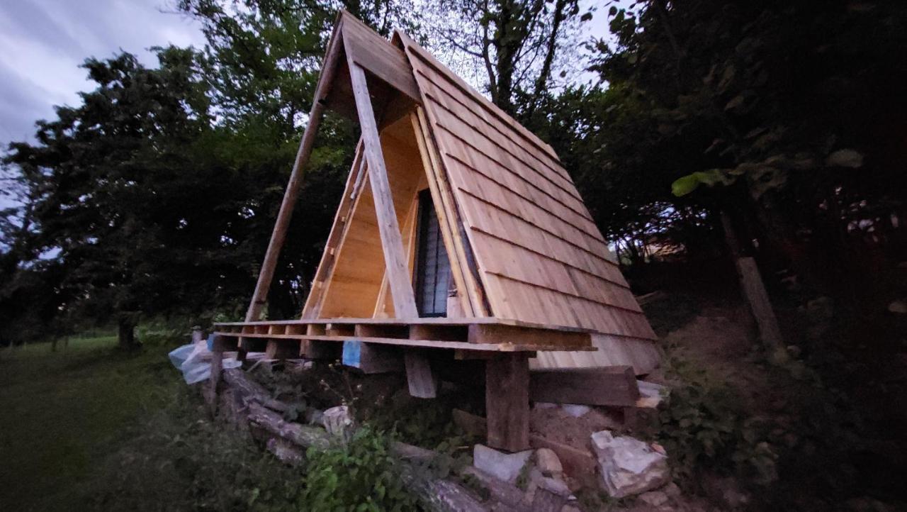 Natural Cottage Glamping Eco-Tiny House Skocjan  Buitenkant foto