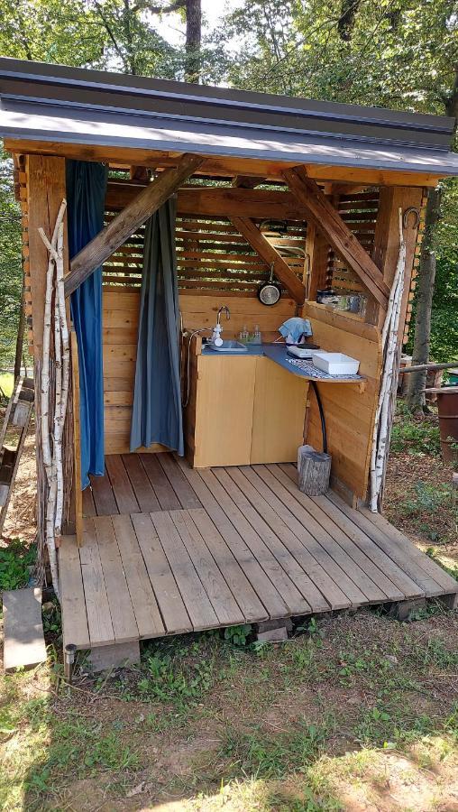 Natural Cottage Glamping Eco-Tiny House Skocjan  Buitenkant foto